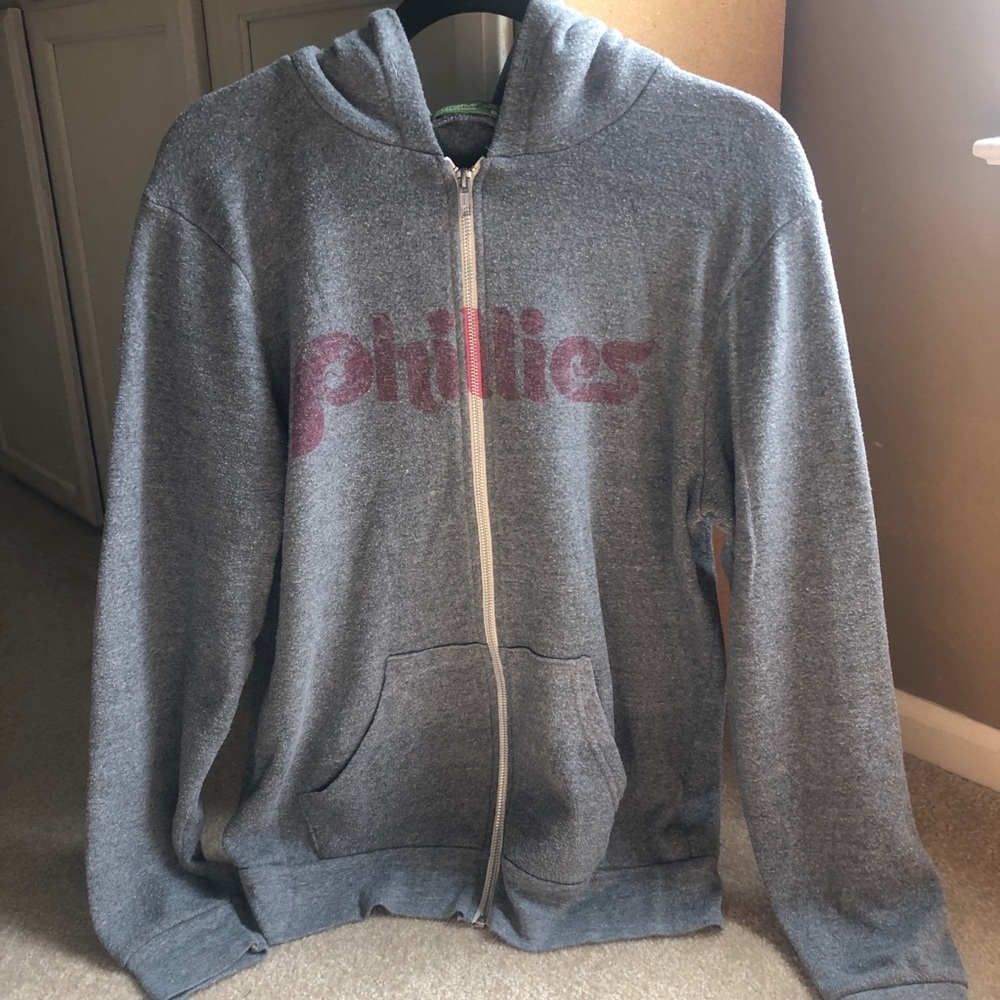 Vintage Phillies Zip Up
